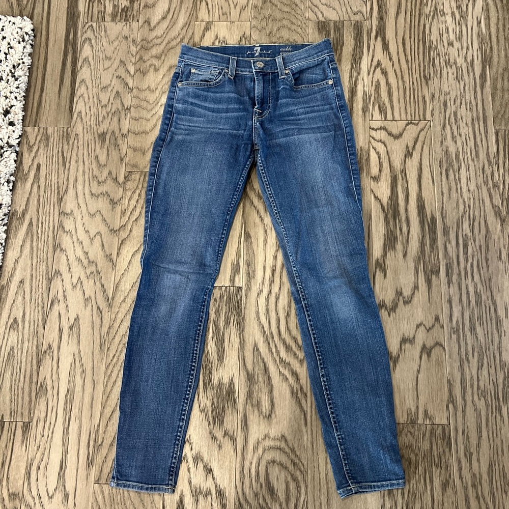 7 for all mankind skinny jeans